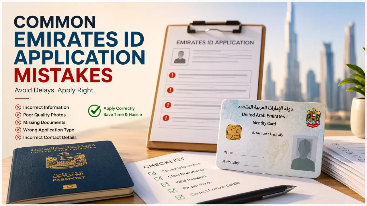 Common Emirates ID Application Mistakes and How to Avoid Them