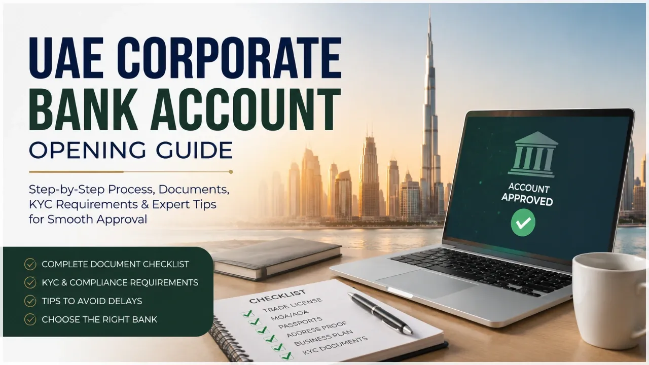 How to Open a Corporate Bank Account in the UAE: Documents & KYC Guide