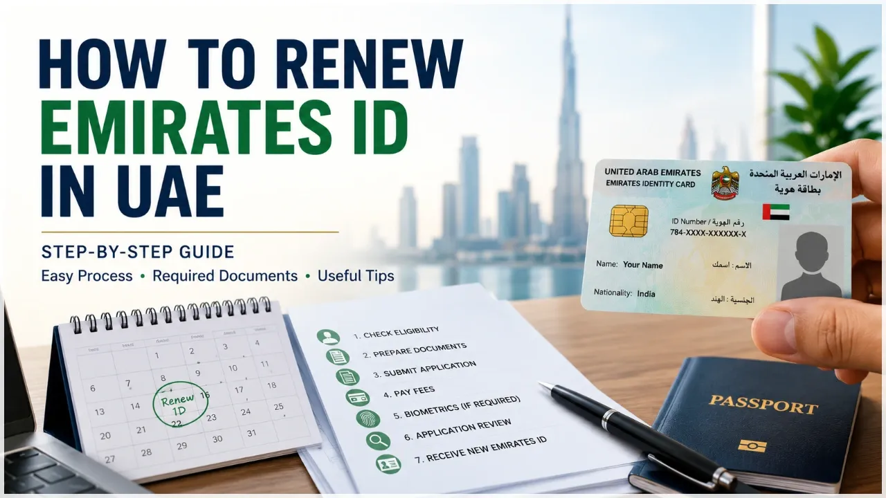 How to Renew Emirates ID in UAE: A Complete Step-by-Step Guide