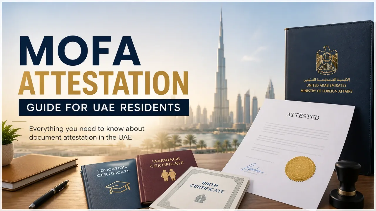 MOFA Attestation Guide for UAE Residents