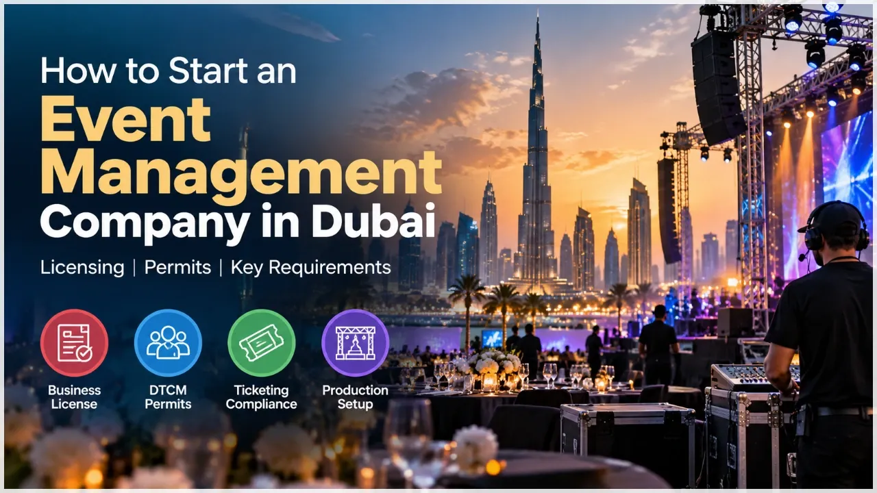 Setting Up an Event Management & Production Company in Dubai