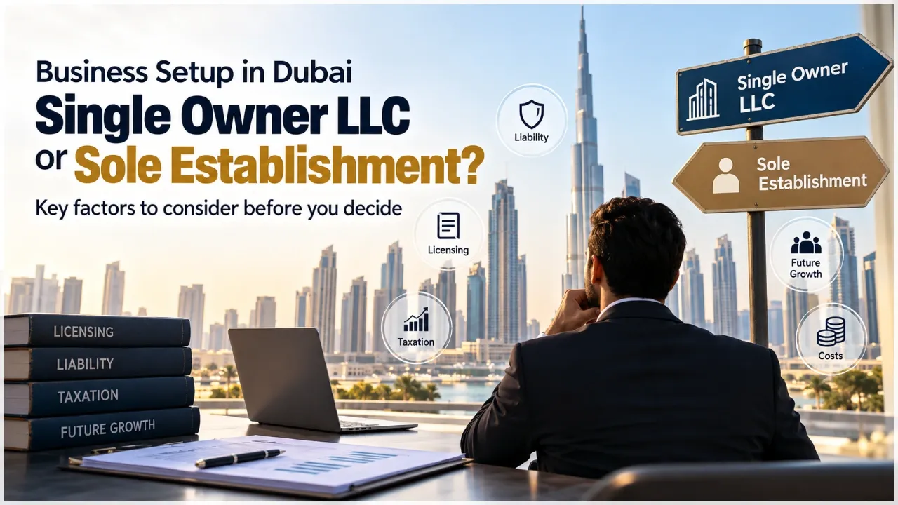 Single-Owner LLC or Sole Establishment in Dubai: A Founder's Decision Guide