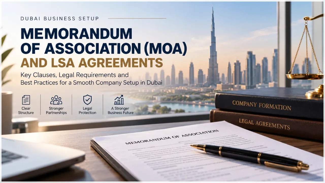 Step-by-Step Guide to Drafting MOA and LSA Agreements in Dubai