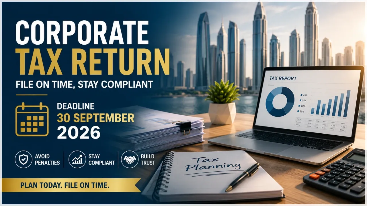 UAE Corporate Tax Return Deadline: File Before 30 September 2026