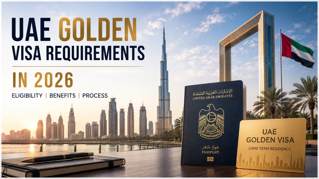 UAE Golden Visa Requirements in 2026: Complete Eligibility and Application Guide
