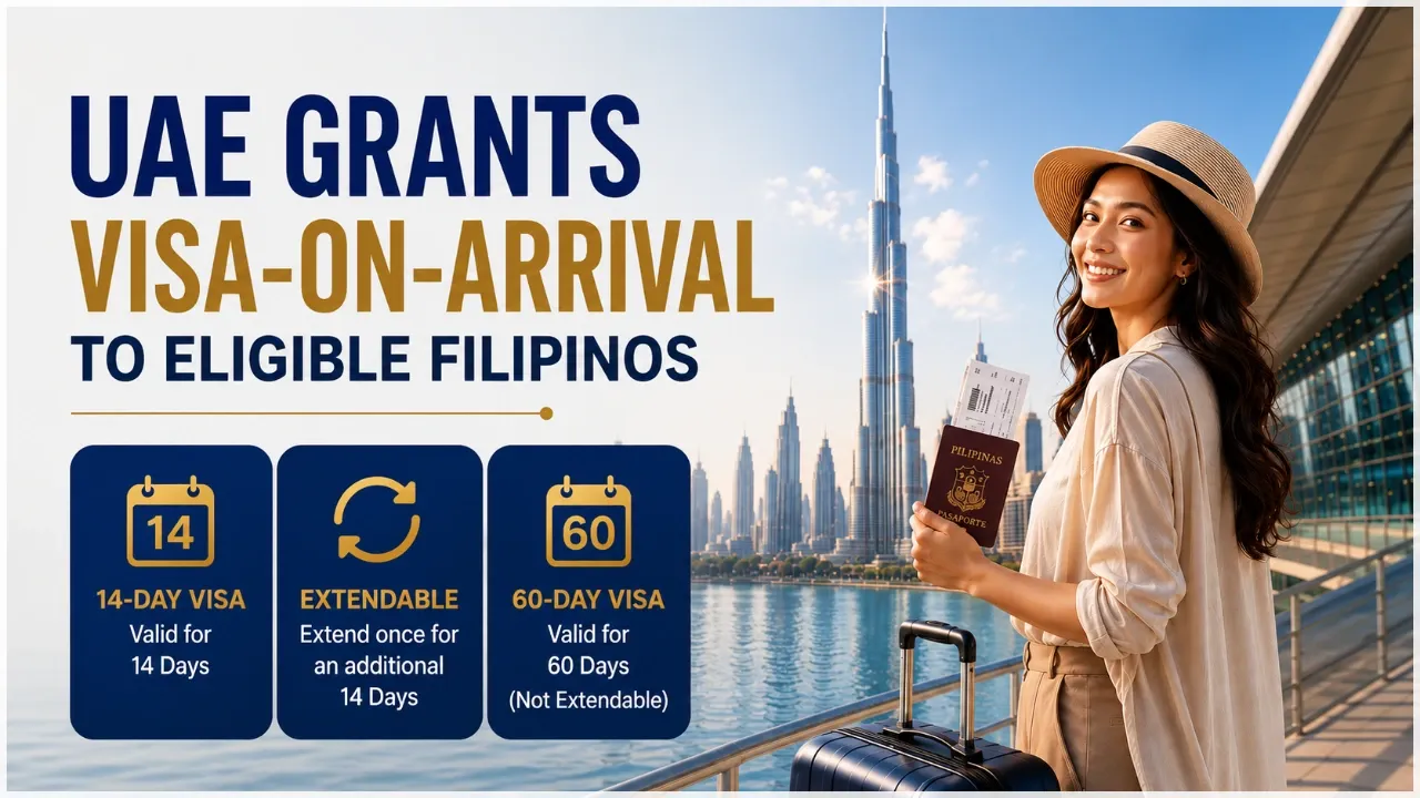 UAE Grants Visa-on-Arrival to Eligible Filipinos: Everything You Need to Know