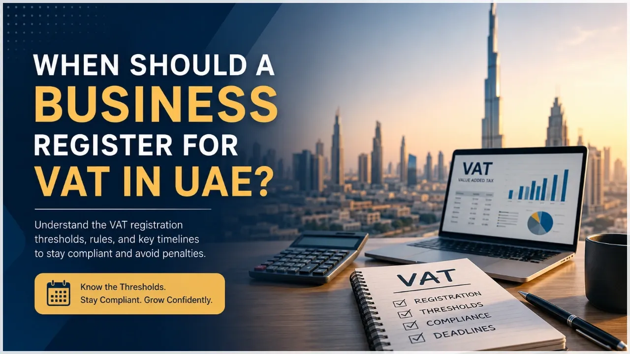 When Should a Business Register for VAT in UAE?