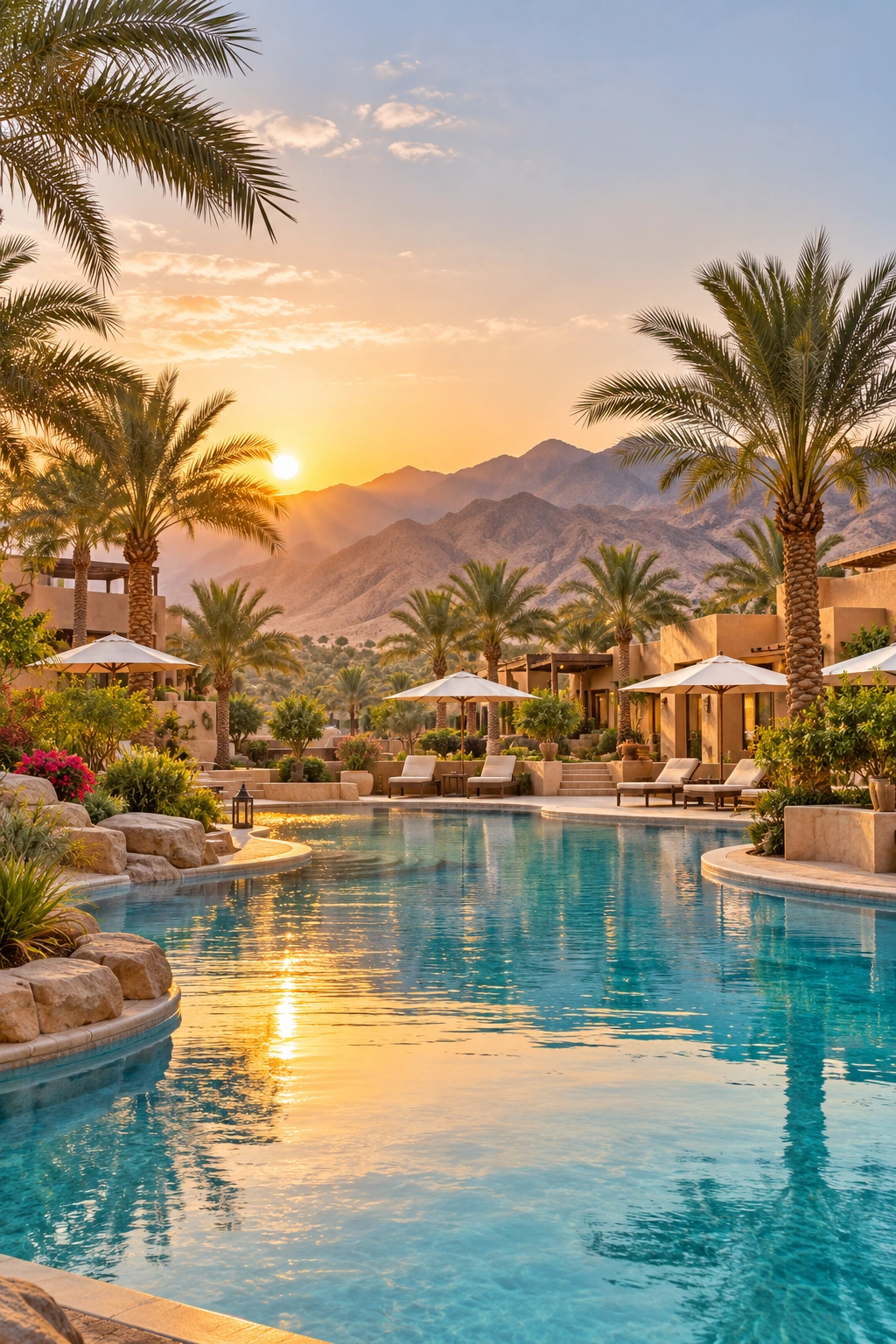 Illustrative resort scenery for Radisson Blu Hotel & Resort Al Ain