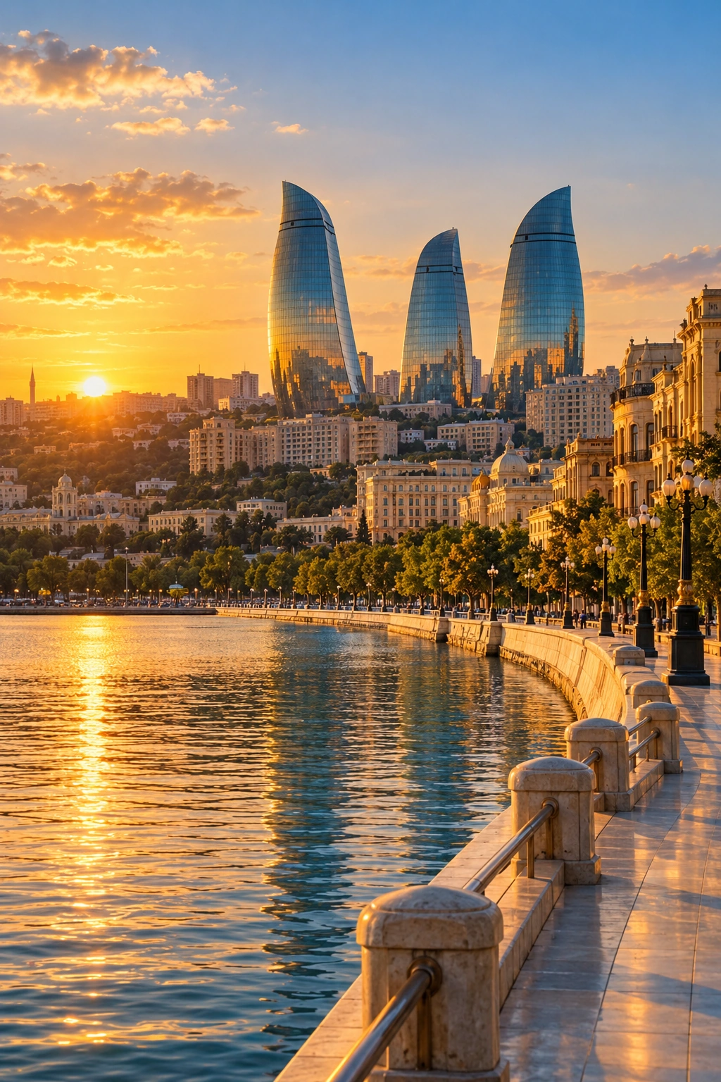 Baku — generated destination scenery