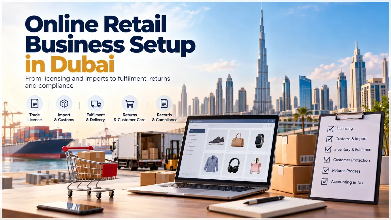 Dubai Online Retail Setup: Choose Your Stock and Import Model Before Licensing