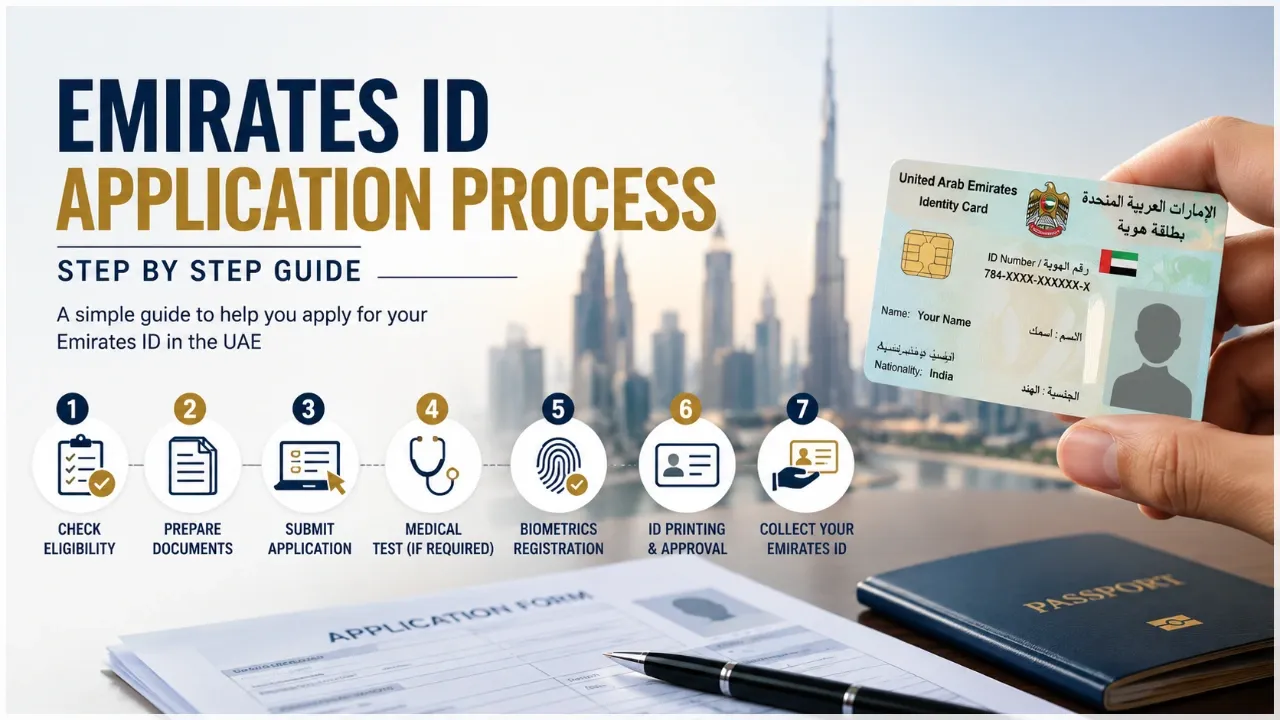 Emirates ID Application Process in the UAE: A Complete Step-by-Step Guide