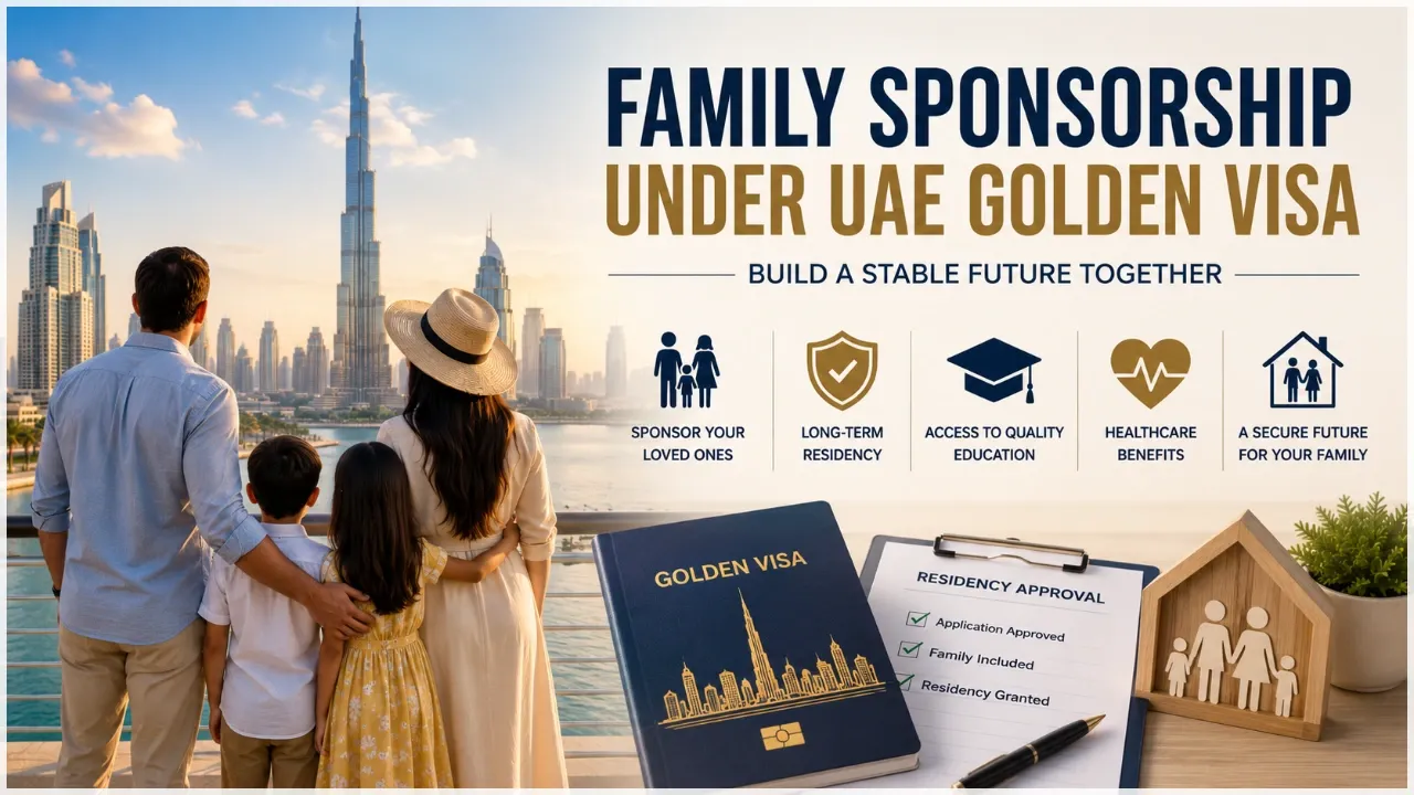 Family Sponsorship Under UAE Golden Visa