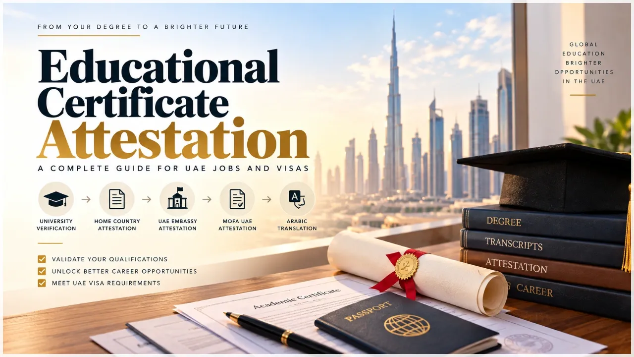 Guide to Degree and Educational Certificate Attestation for UAE Employment Visas