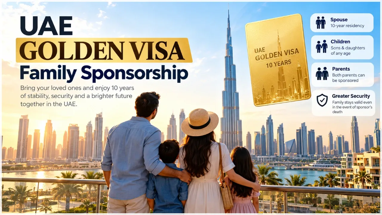 How to Add Family Members and Children to an Existing UAE Golden Visa