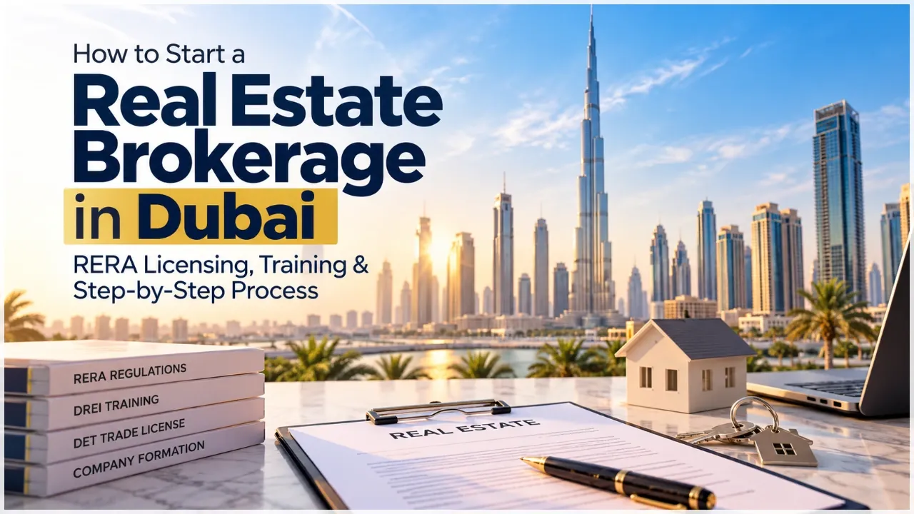 How to Set Up a Real Estate Brokerage in Dubai: RERA Certification & Licensing
