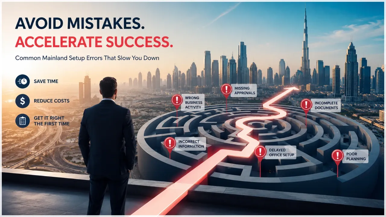 Mainland Setup Mistakes: Common Errors That Slow the Process