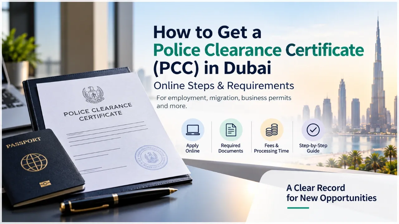 How to Get a Police Clearance Certificate (PCC) in Dubai: Online Steps & Requirements
