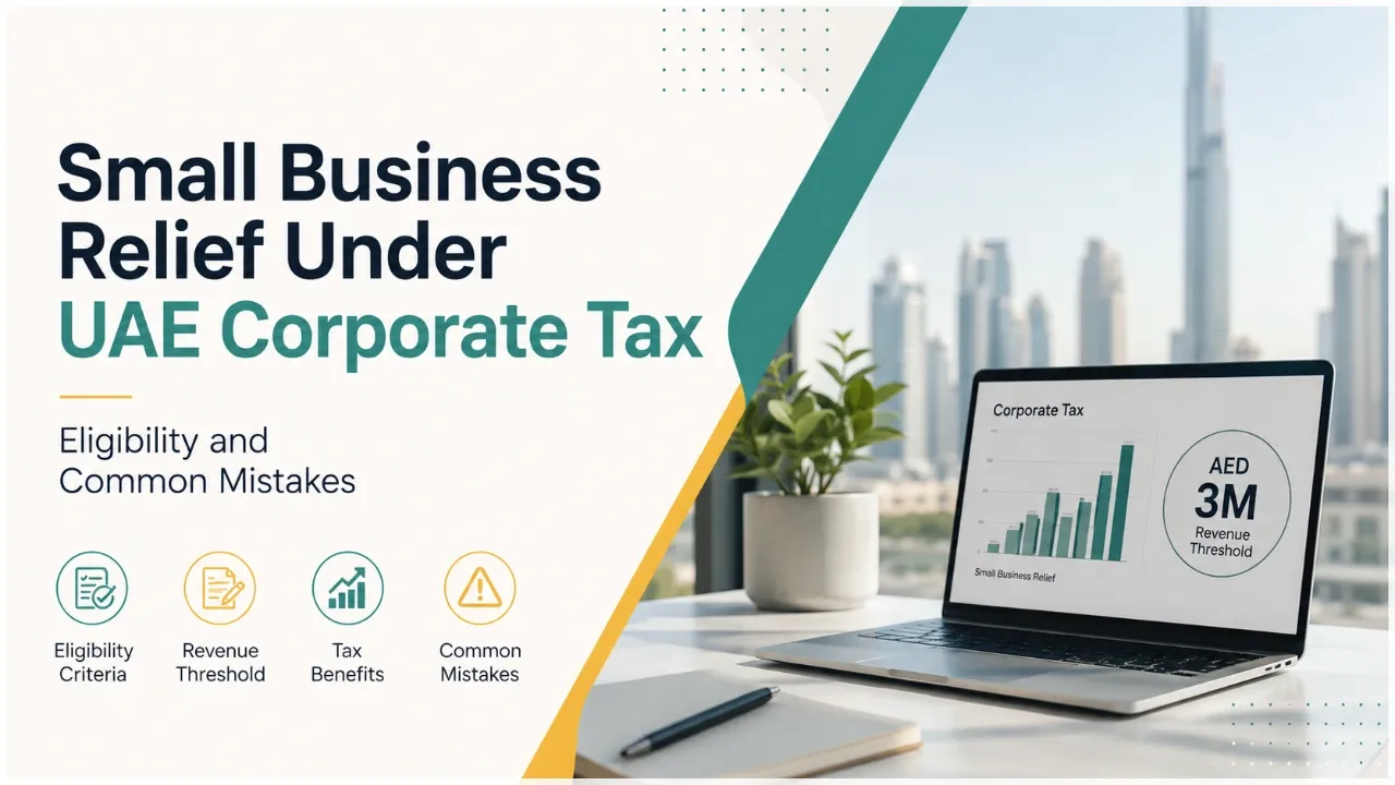 Small Business Relief Under UAE Corporate Tax: Eligibility and Common Mistakes