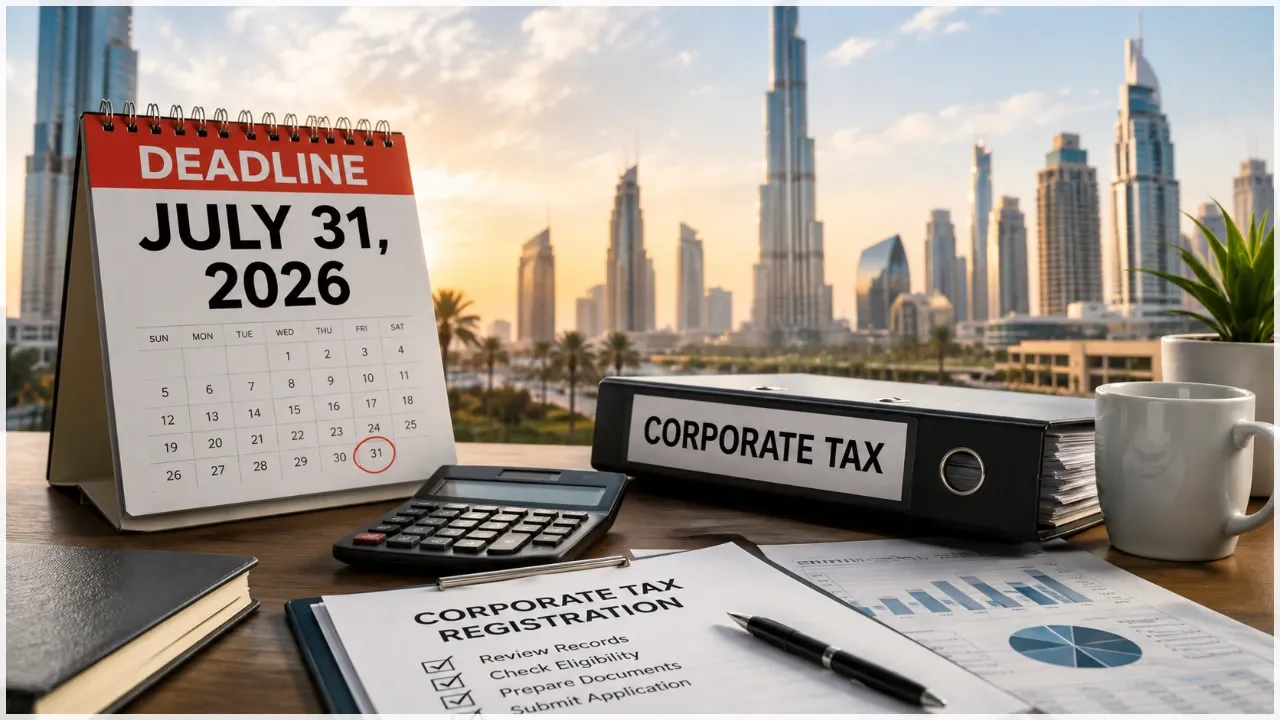 UAE Corporate Tax Late Registration Penalty Waiver: What Businesses Should Know Before July 31, 2026