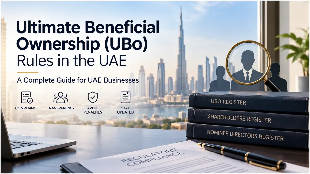 Ultimate Beneficial Ownership (UBO) Compliance in UAE: Register Requirements & Filings